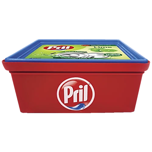 Pril Dishwash Bar Lime Tub, 500 g