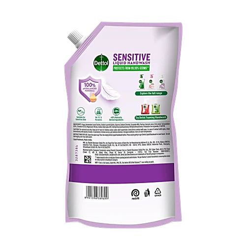 Dettol Sensitive Liquid Handwash, 675 ml