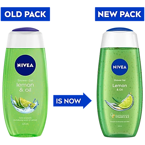 Nivea Lemon & Oil Shower Gel, 250 ml