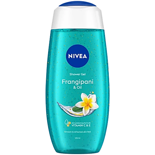 Nivea Frangipani & Oil Shower Gel Body Wash, 125 ml