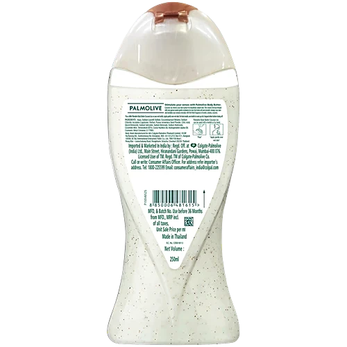Palmolive Body Butter Coconut Joy Exfoliating Body Wash, 250 ml