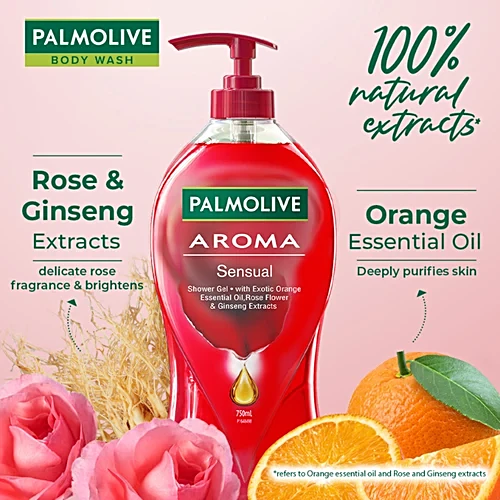 Palmolive Aroma Sensual Shower Gel, 750 ml
