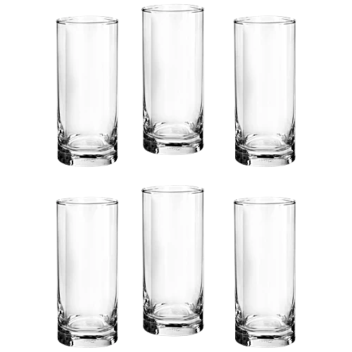Sanjeev Kapoor Iceland Long Drink Glass Set, 6 pc