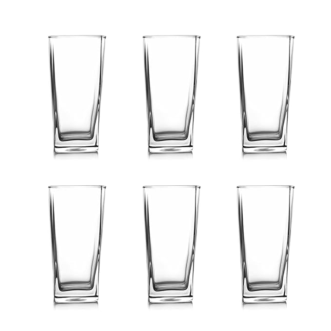 Cello Venia glass tumblers, 6 pc