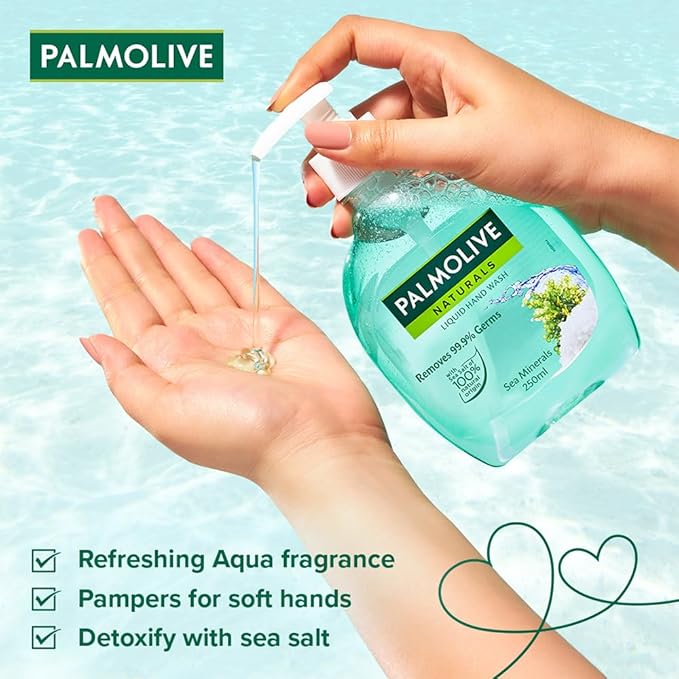 Palmolive Naturals Sea Minerals Liquid Hand Wash, 250 ml