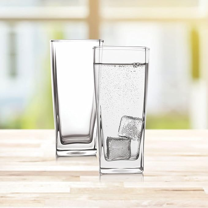 Cello Venia glass tumblers, 6 pc