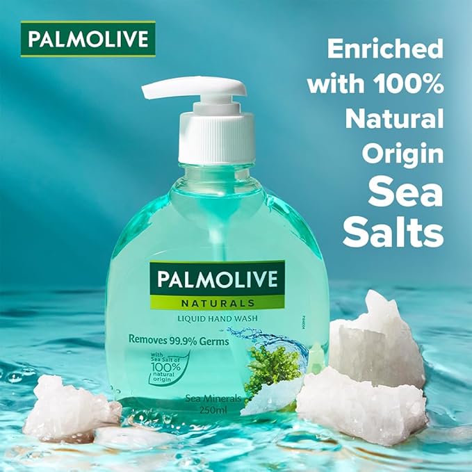Palmolive Naturals Sea Minerals Liquid Hand Wash, 250 ml