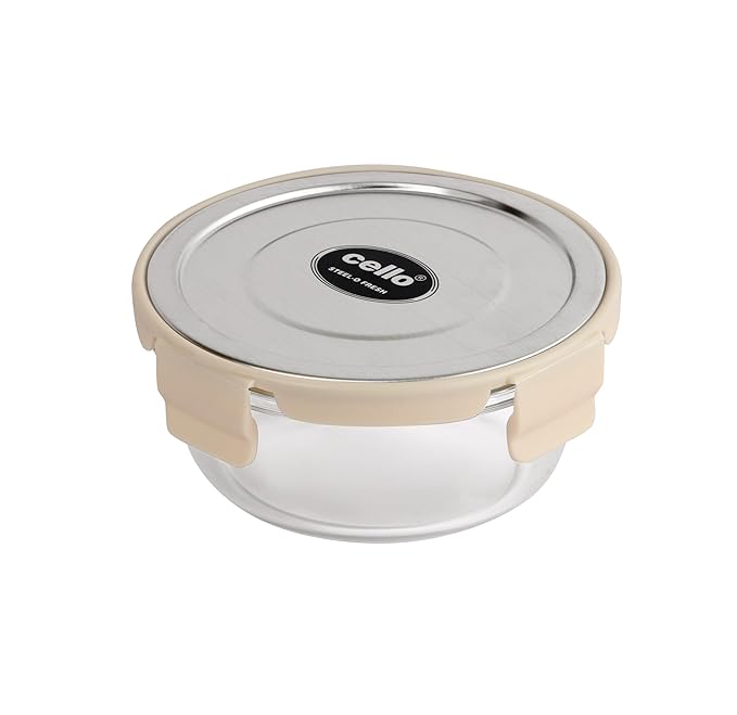 Cello Fit & Fresh Clip-O Round Storage Container 400ml, 1pc