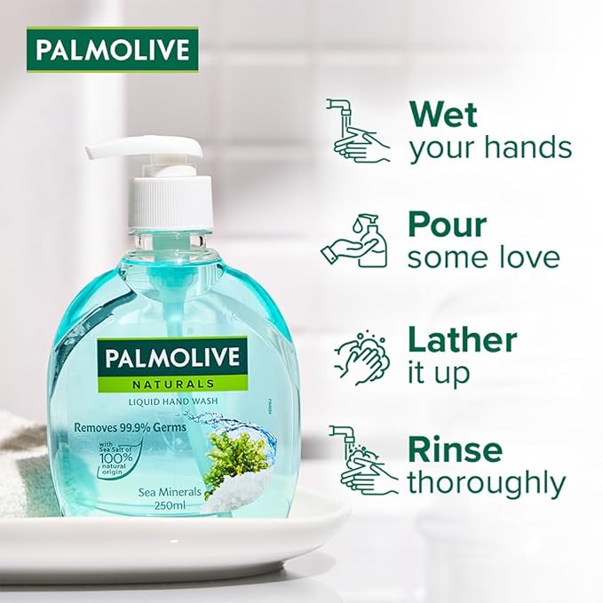 Palmolive Naturals Sea Minerals Liquid Hand Wash, 250 ml