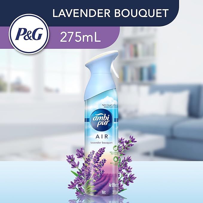 Ambi Pur Lavender Bouquet Air Freshener, 275 g
