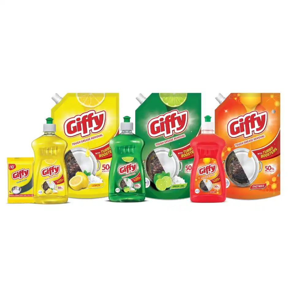 Giffy Active Salt and Lemon Liquid Gel, 250 ml
