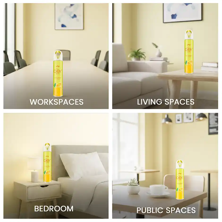 Godrej aer Citrus Blast home fragrance spray, 220 ml