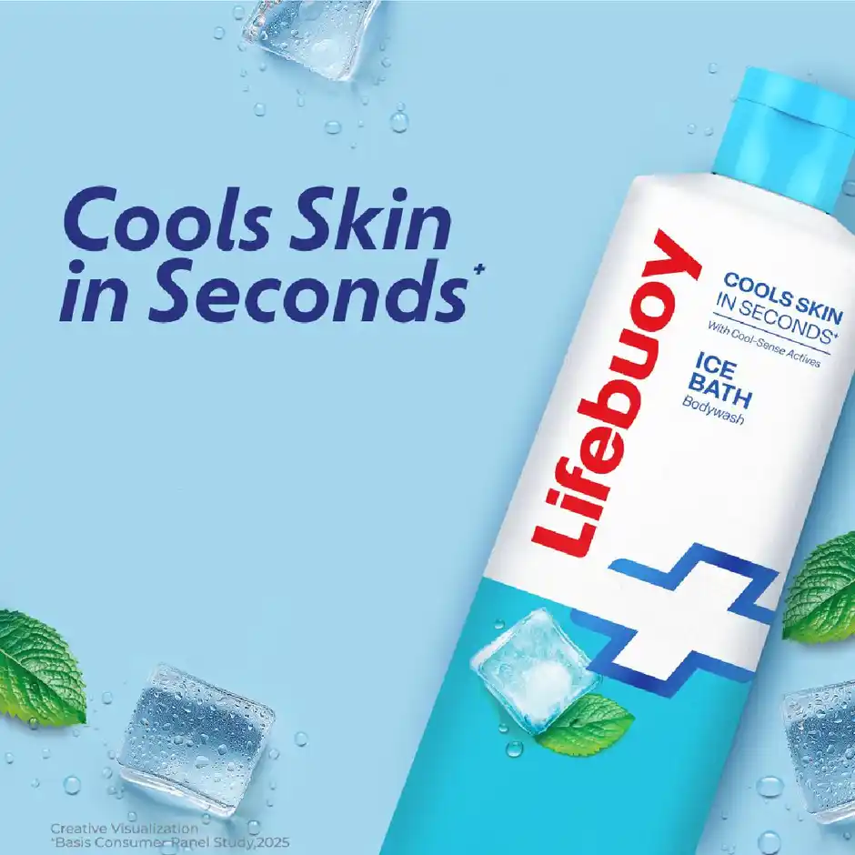 Lifebuoy Ice Bath Bodywash, 235 ml