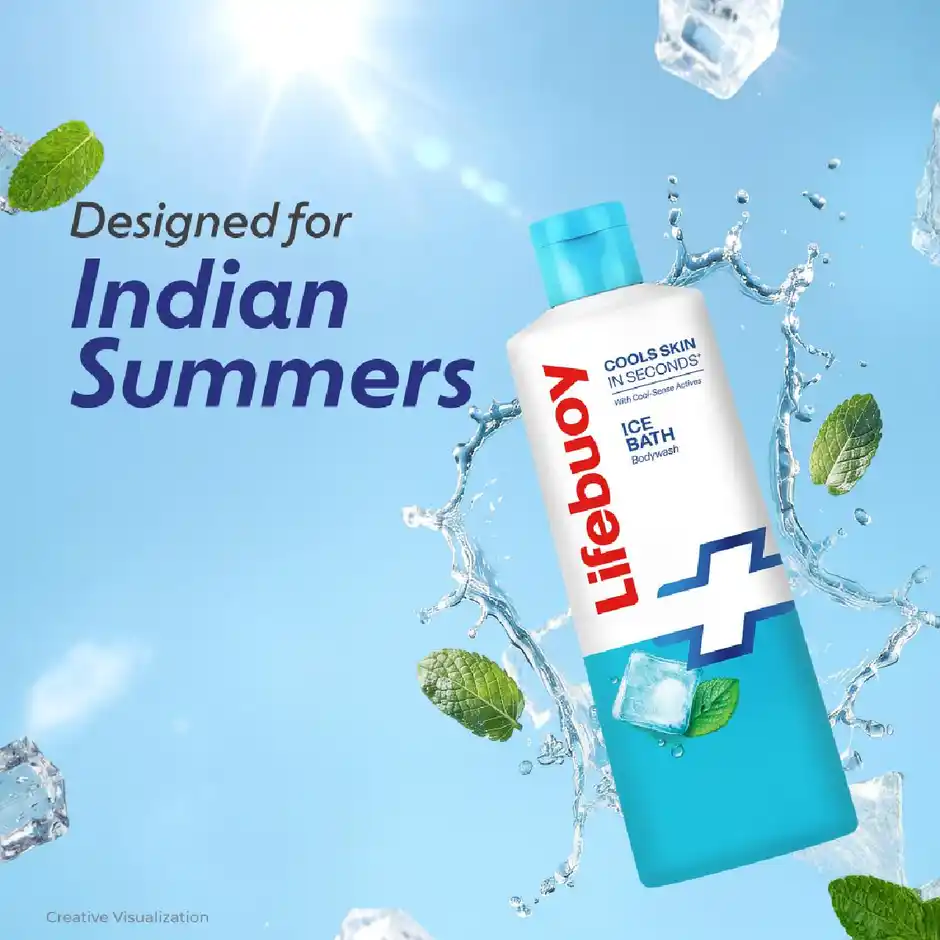 Lifebuoy Ice Bath Bodywash, 235 ml