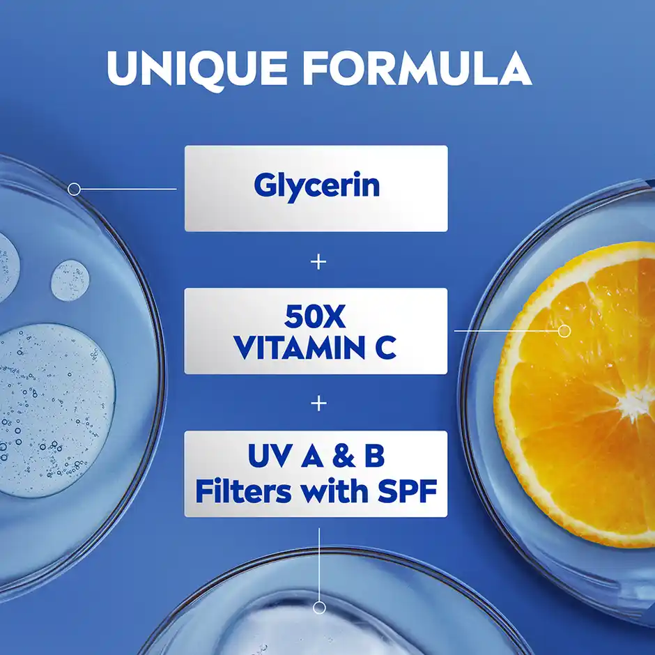 Nivea Natural Glow Cell Repair Body Lotion, 75 ml