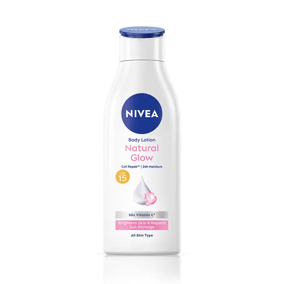 Nivea Natural Glow Cell Repair Body Lotion, 75 ml