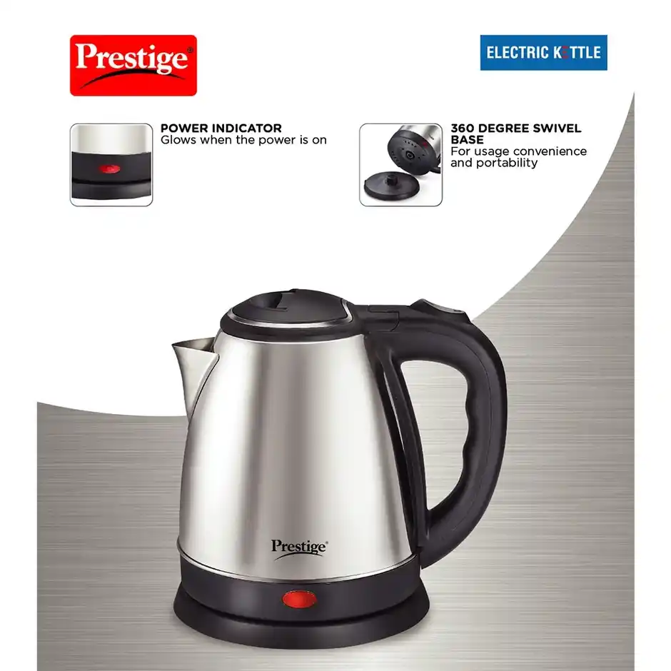 Prestige PKOSS 1.8L Electric Kettle, 1350W