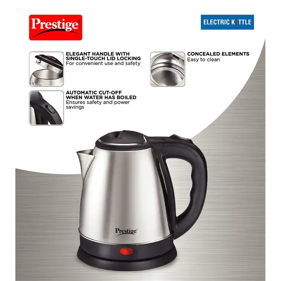 Prestige PKOSS 1.8L Electric Kettle, 1350W