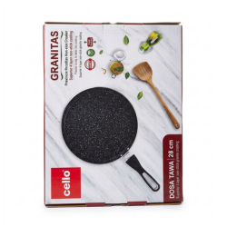 Cello Granitas Premium Induction Non-Stick Dosa Tawa