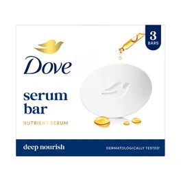 Dove Serum Bar,125 g (Pack of 3)