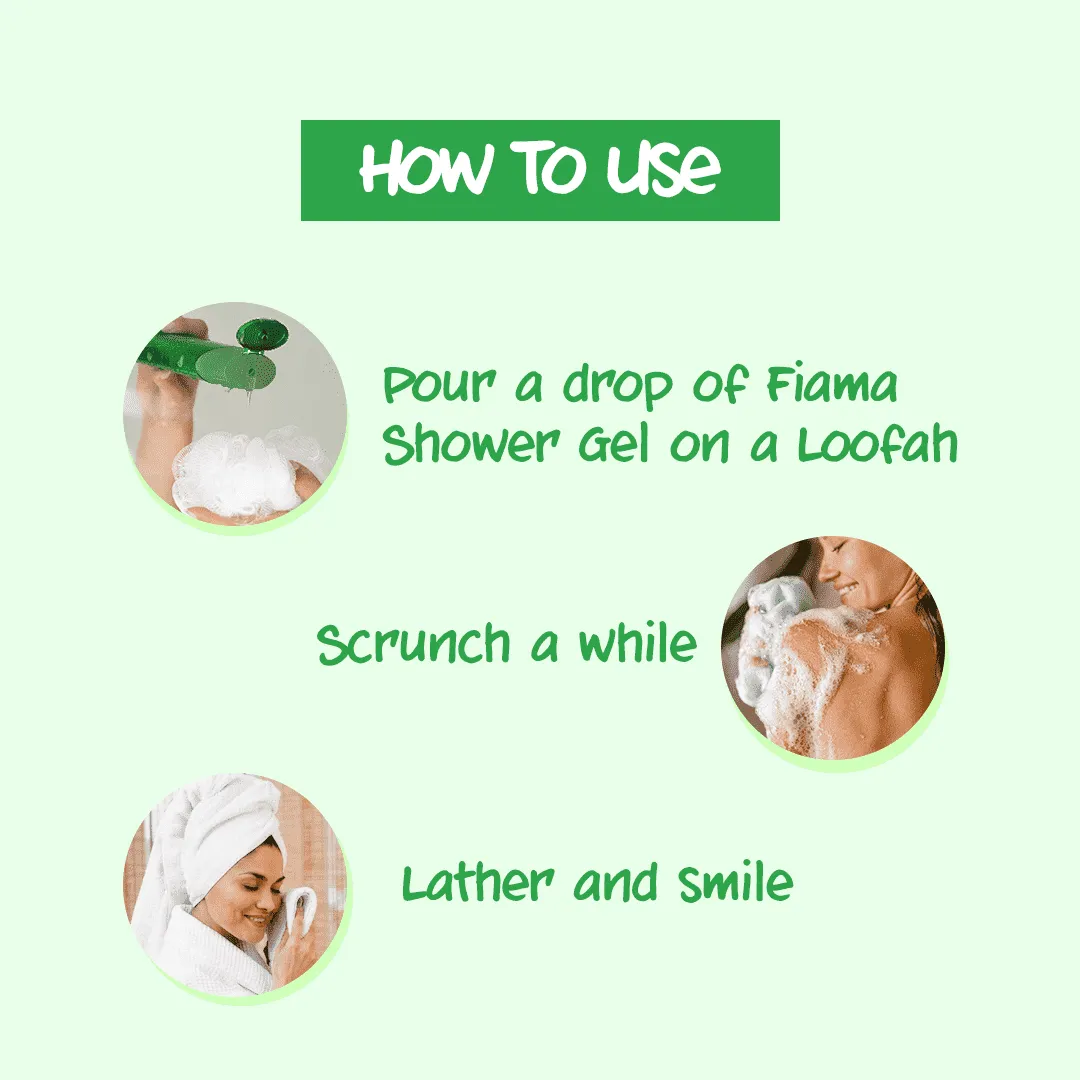 Fiama Shower Gel with Lemongrass & Jojoba, 250 ml