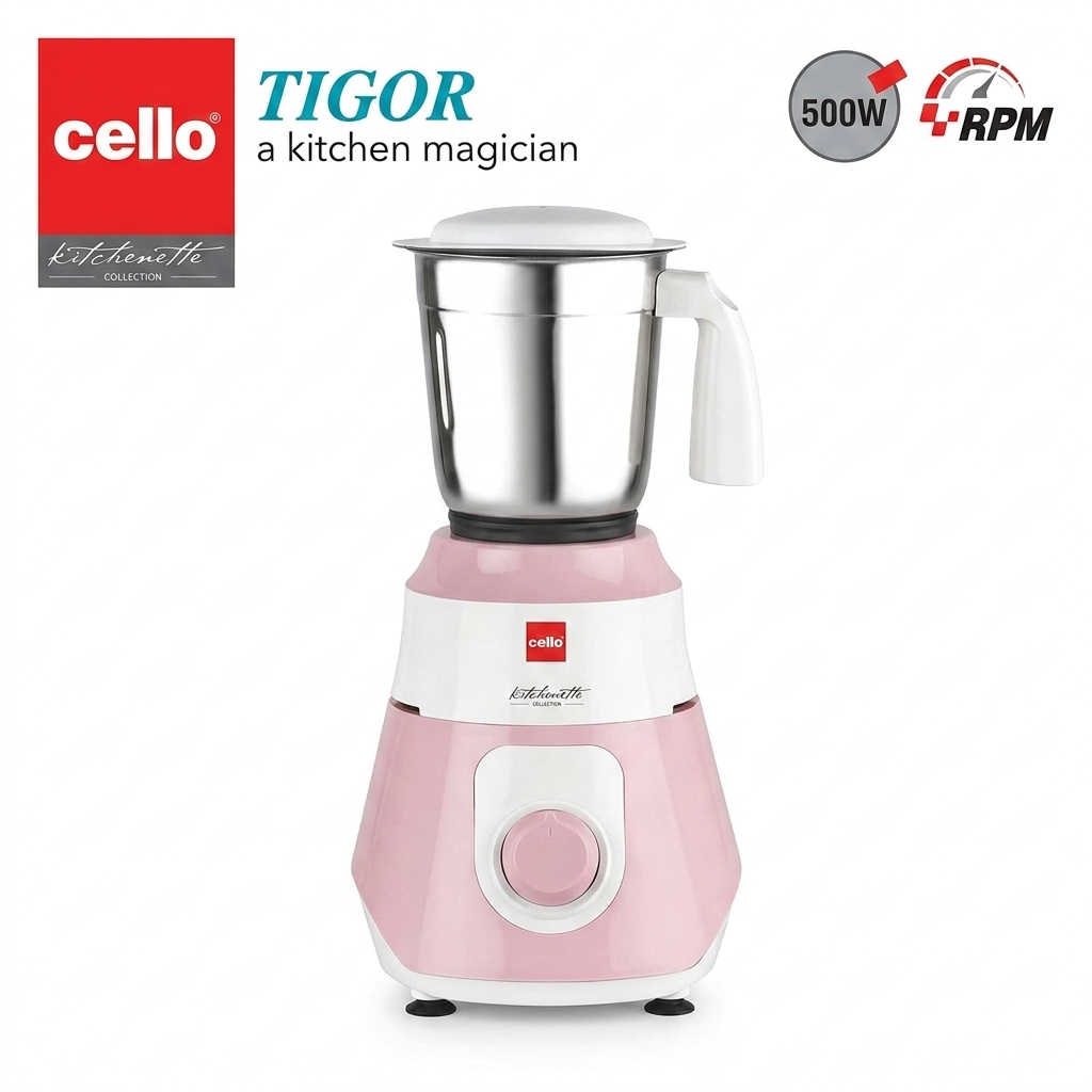 Cello Tigor Mixer Grinder, 1 pc