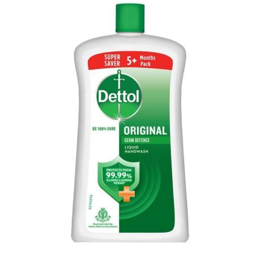 Dettol Original Liquid Handwash Refill Pack, 875 ml