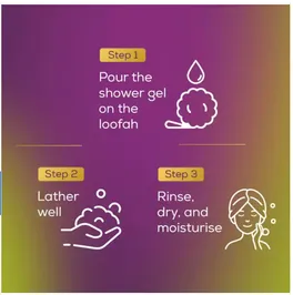 Santoor Lemon & Frangipani Shower Gel, 250 ml