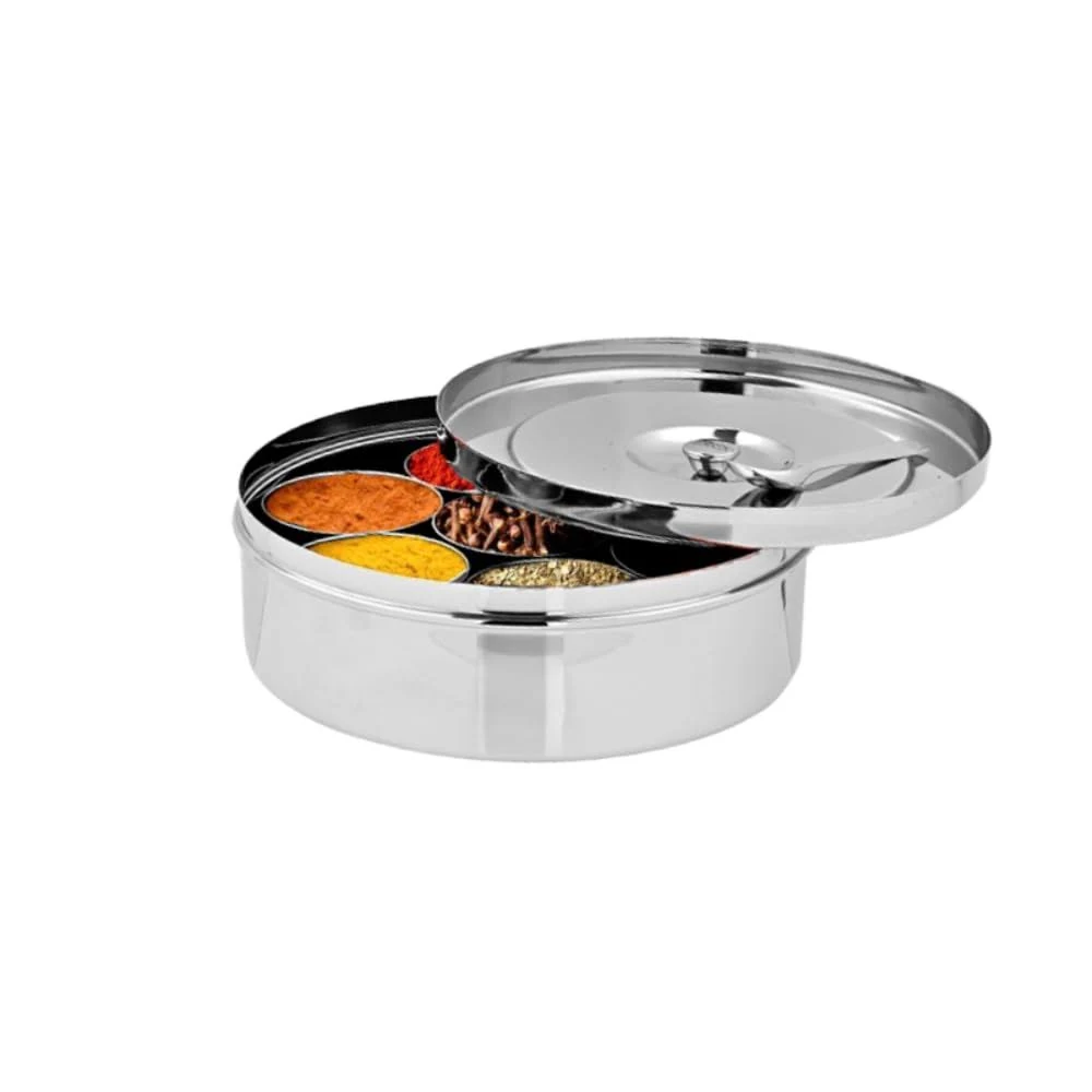 Vinod Stainless Steel Masala Dabba, 11 Inch