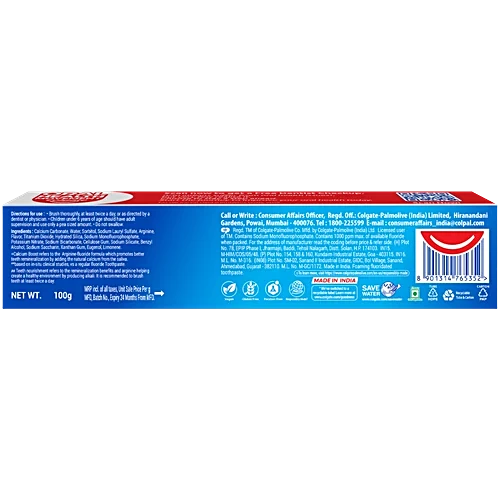 Colgate Strong Teeth Anticavity Toothpaste, 100 g