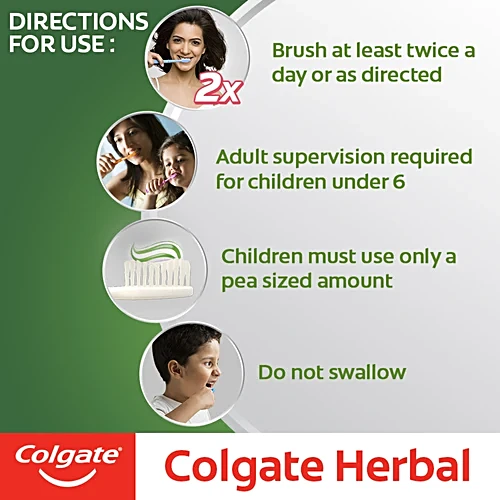 Colgate Herbal Natural Toothpaste, 200 g