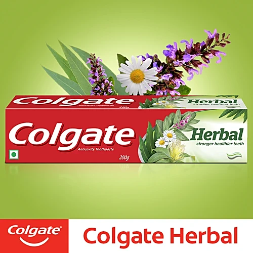 Colgate Herbal Natural Toothpaste, 200 g