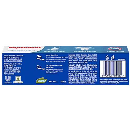 Pepsodent Whitening Toothpaste, 150 g