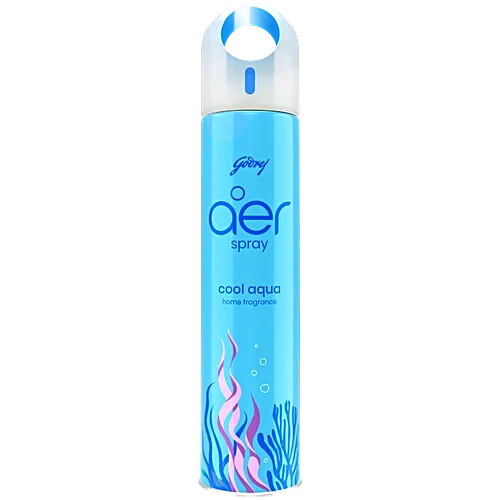 Godrej Aer Cool Aqua Room Freshener Spray For Home & Office, 220 ml