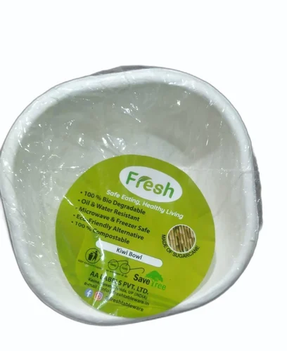 Fresh Biodegradable Disposable Bowl, 25 pc