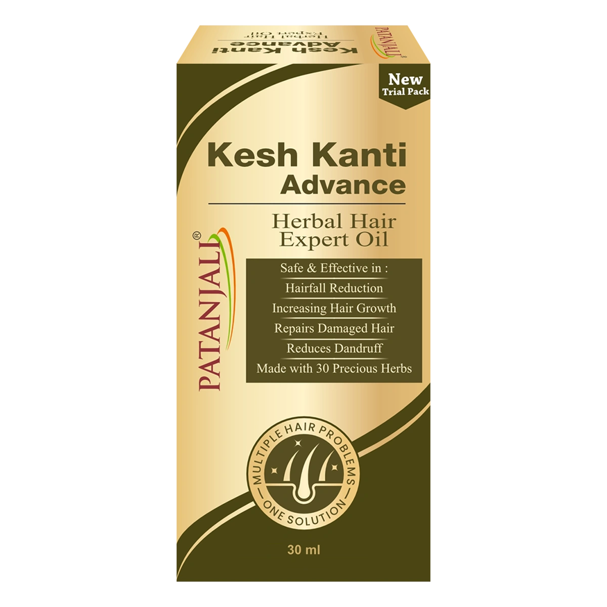 Patanjali Kesh Kanti Herbal Hair Oil, 30 ml