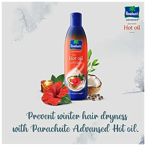Parachute Advansed Ayurvedic Hot Oil, 300 ml
