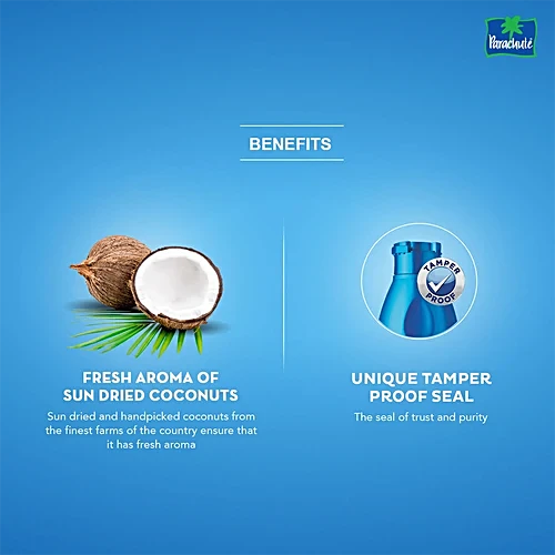 Parachute Pure Coconut Oil, 100 ml