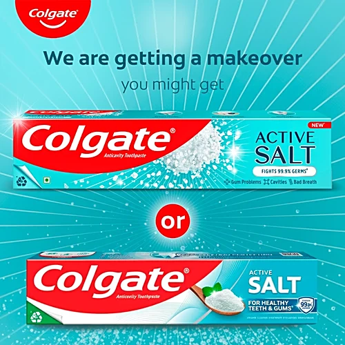 Colgate Active Salt Anticavity Toothpaste, 300 g