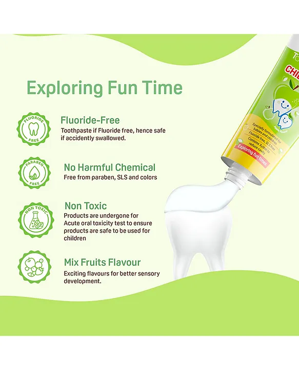 Pigeon Green Apple Flavoured Toothpaste, 45 g
