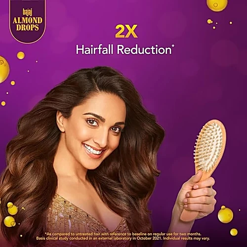 Bajaj Almond Drops Non-Sticky Hair Oil, 285 ml