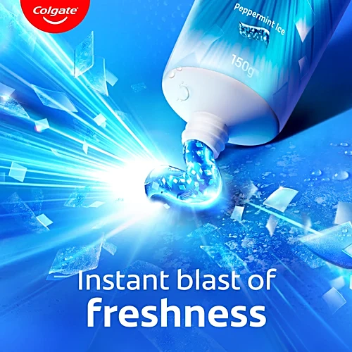 Colgate MaxFresh Peppermint Ice Toothpaste, 150 g