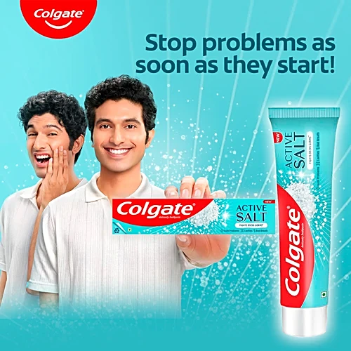 Colgate Active Salt Anticavity Toothpaste, 100 g