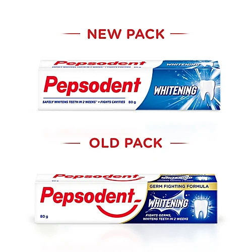 Pepsodent Whitening Toothpaste, 80 g