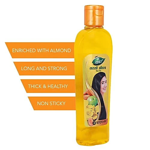 Dabur Sarson Amla Hair Oil, 140 ml