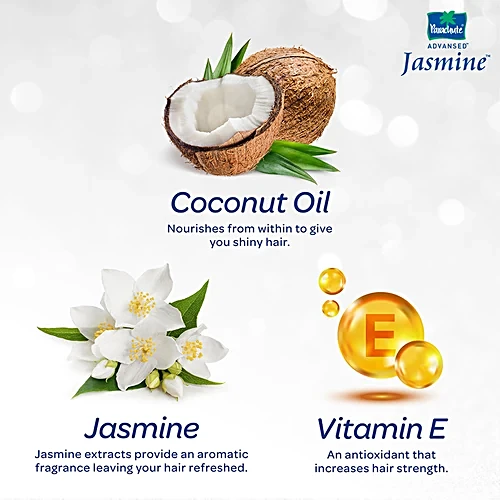 Parachute Advansed Jasmine Coconut Hair Oil, 500 ml
