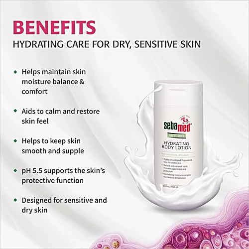 Sebamed Hydrating Body Lotion, 200 ml