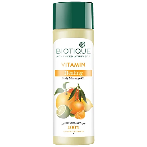 Biotique Bio Vitamin Therapeutic Body Massage Oil, 200 ml