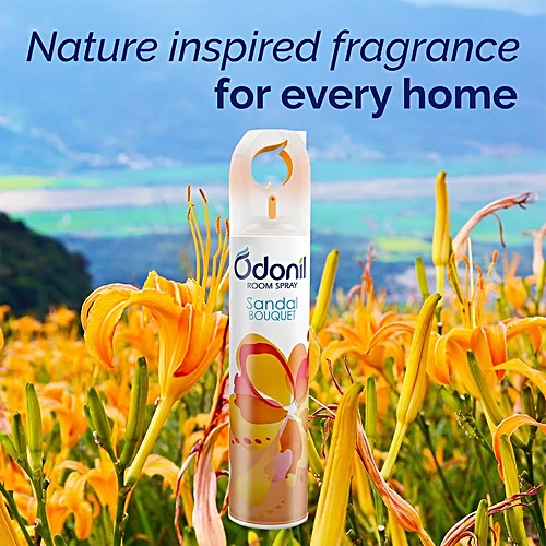 Odonil Sandal Bouquet Air Freshener Room Spray, 220 ml
