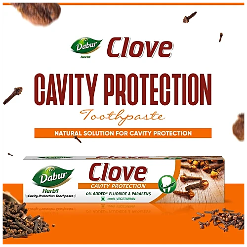 Dabur Herb'l Clove Cavity Protection Toothpaste, 200 g